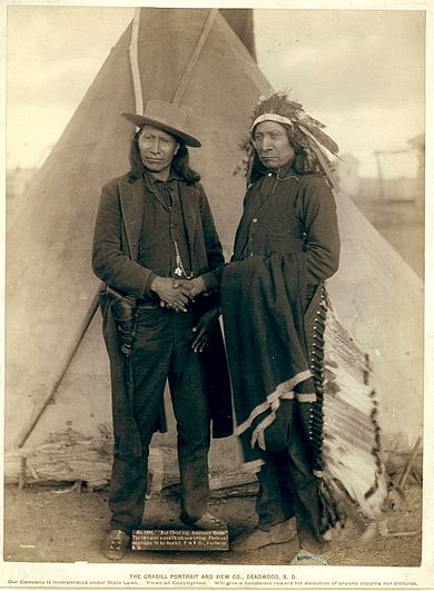 Picture of Chiefs Red Cloud and American Horse (1891)
